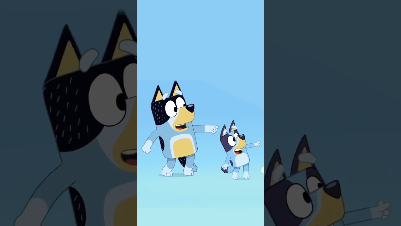 Bluey editable video invitation