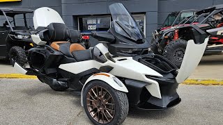Check out the new 2024 Can Am Spyder RT Sea to Sky with us!