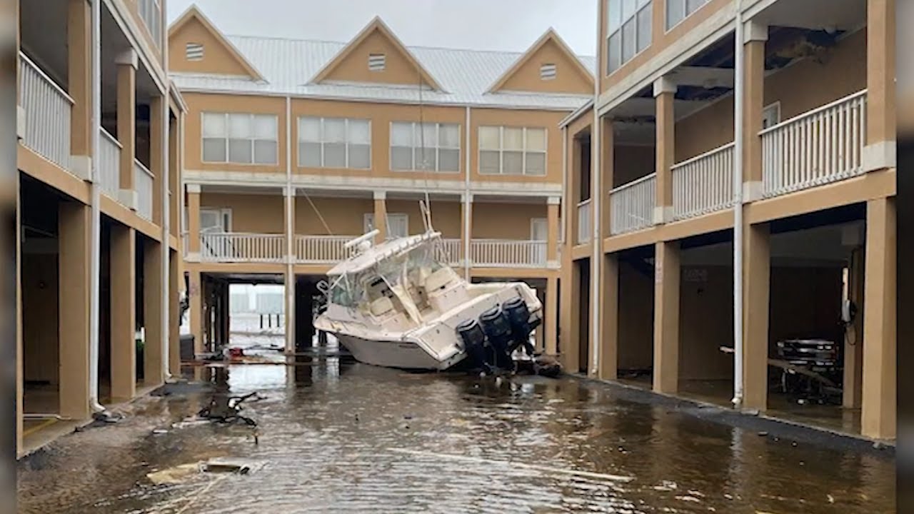 Aftermath of Hurricane Sally in Gulf Shores and Orange Beach YouTube