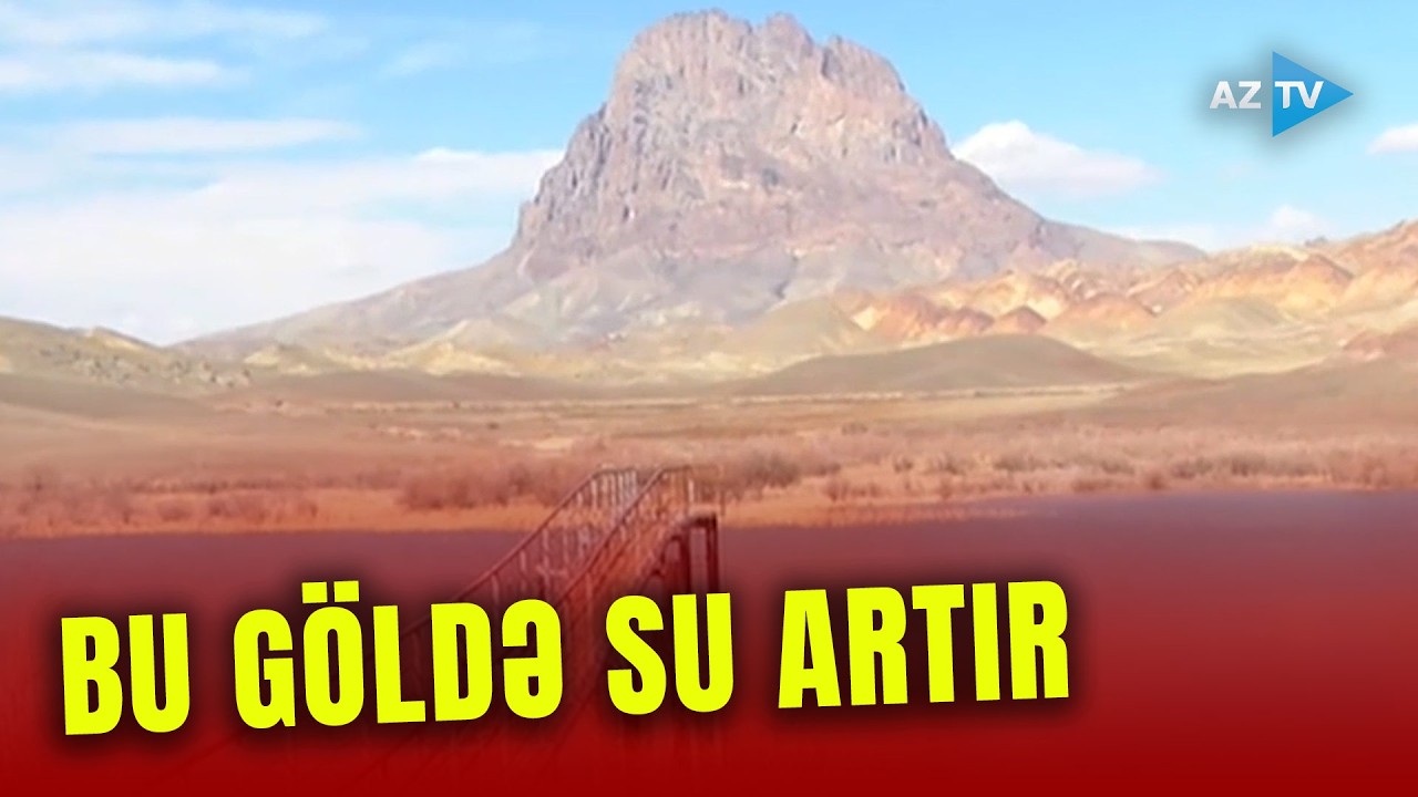 Naxçıvanda bu su anbarında suyun səviyyəsi durmadan artır - Suvarma üçün mühüm hadisə