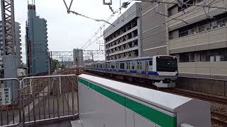 JR東日本E531系K414編成　亀有通過　20240506 142519