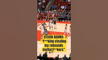 Steven Adams sick of his teammates 😂 #shorts
