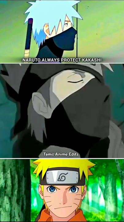 Naruto Always Protect Kakashi... #naruto #narutoshipuden #anime #edit #kakashi #protect #trending