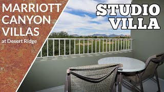 Marriott Canyon Villas Studio Room Tour - Phoenix Arizona
