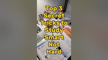 Top 3 Secret Tricks to Study Smart Not Hard 🔥#shorts #study #facts