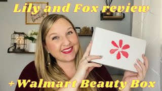 Lily and Fox review (Nail wraps) and Walmart Beauty Box unboxing