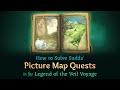 How to solve sudds picture map quest in the veil of the ancients voyage  sea of thieves