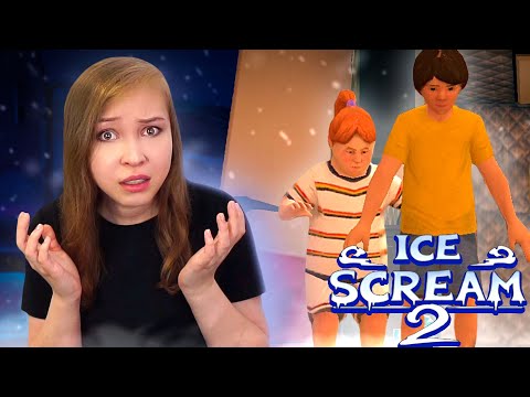 Видео: БЕСЯВАЯ ДЕВОЧКА И ФИНАЛ! [Полное Прохождение Ice Scream 2] №2