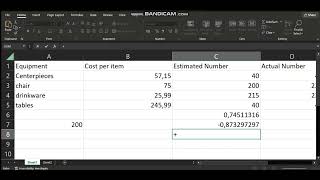 How to use SIN function on Excel