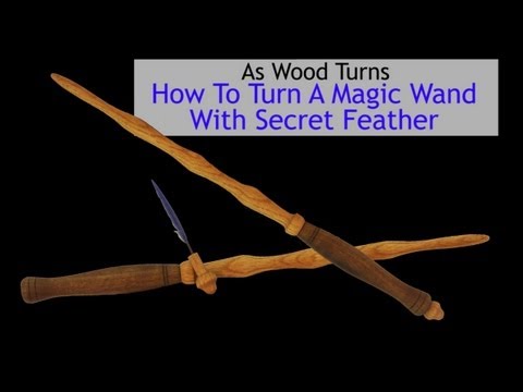 How To Turn A Magic Wand With Secret Feather