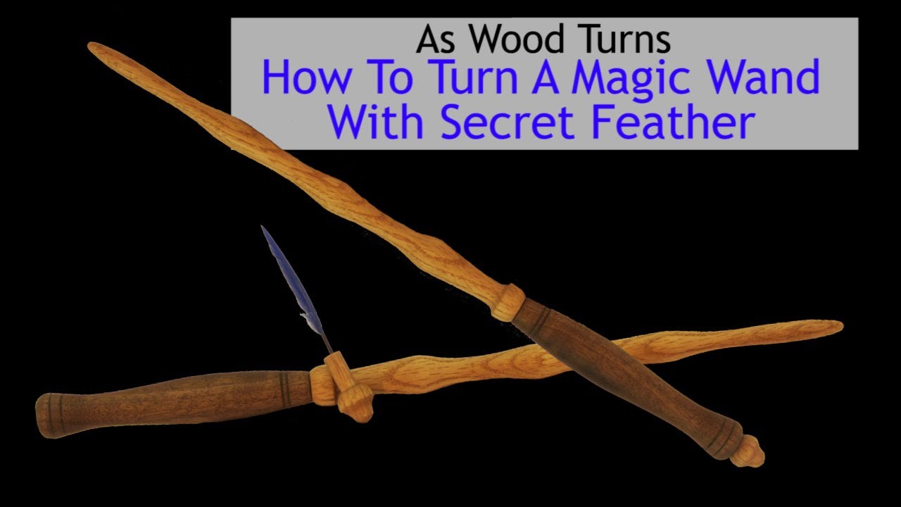 How To Turn A Magic Wand With Secret Feather - YouTube