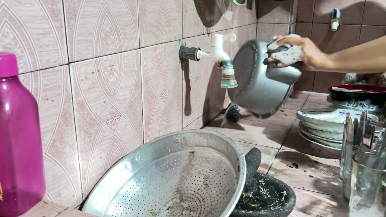 Washing Dishes By Hand