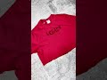 Red Hot Essentials. 🌶️ #streetwear #boxytee #croptee #clothingbrand #garmentfactory #fashioninspo