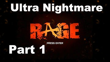 SK Gaming - Rage: [Ultra Nightmare] Playthrough - [Part 1/9]