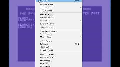 video (GV1of3) QuickStash auto copy of GEOS using 512k REU