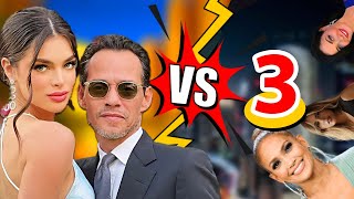 Marc Anthony new 31-years younger wife Nadia vs 3 previous wives