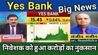 Yes Bank Share Latest News🤯, Yes Bank Stock Latest News Today, Yes Bank Share Latest News, Yes Bank
