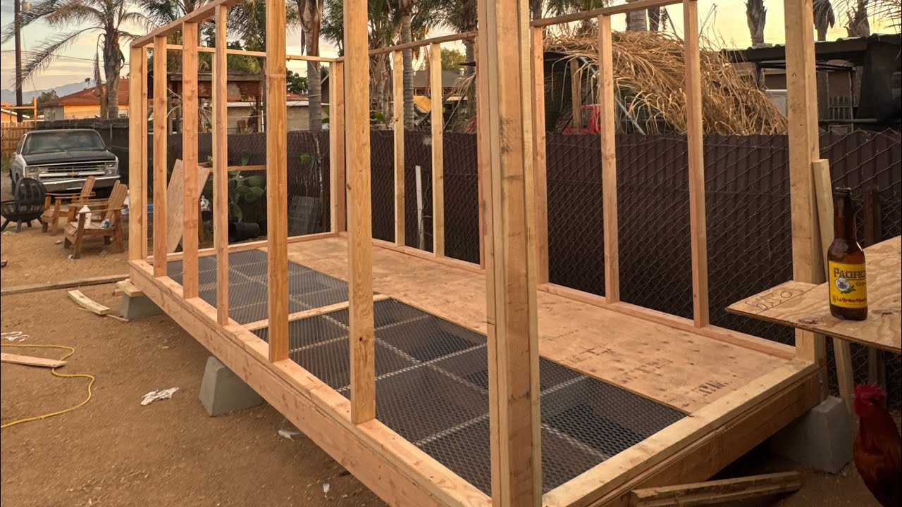 THE BEST INVESTMENT IN THE RACING PIGEON HOBBY - NEW BUILD SEPARATION LOFT FOR MY HENS AND COCKS