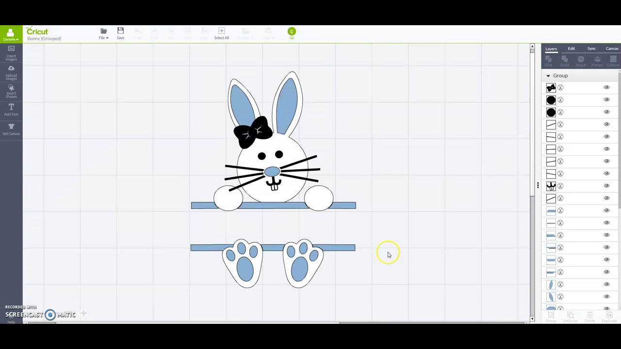 Download Using LTCreative Designs' Bunny SVG (Cricut) - YouTube