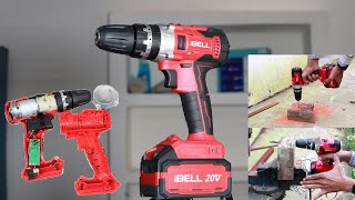 Cordless DRILL Unboxing & Testing IBELL One Power Series Cordless Impact Drill CD20-30 20V 30Nm