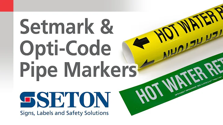Setmark and Opti-Code Pipe Marker Comparison | Seton Video