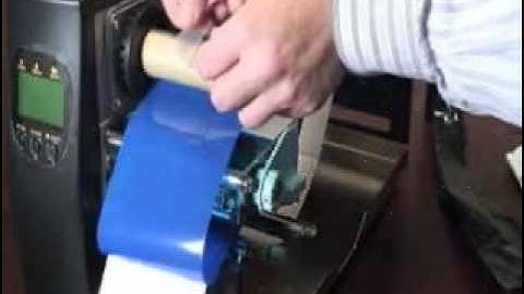 Godex EZ2200 & EZ2300 Thermal Printer Media Loading Video