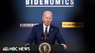 Watch: Biden delivers remarks on economy and infrastructure agenda | NBC News