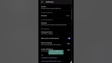 How to customize Teams Notifications