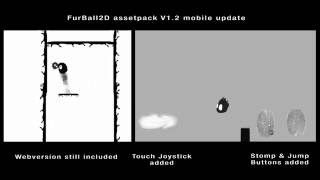 FurBall2D mobile update - Free unity assetpack screenshot 4