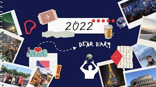my 2022 recap in scrapbook