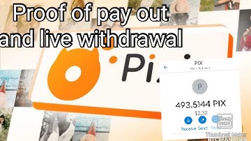 PIXIE APP proof of pay out and live withdrawal