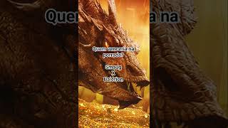 Luta de Personagens Smaug X Balerion #smaug #balerion #lotr #got #luta