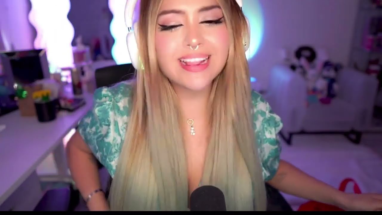 (AG2) female twitch streamer rapid sneeze compilation