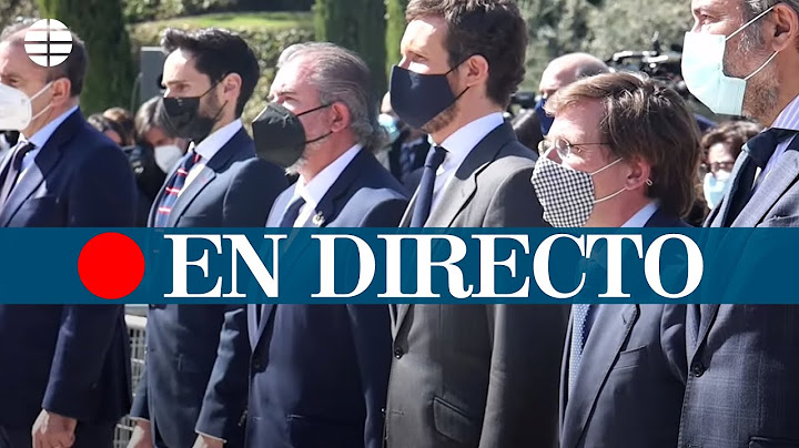 DIRECTO MADRID | Acto en homenaje a las víctimas del 11-M