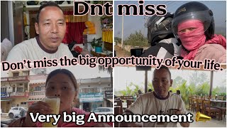 A VERY BIG ANNOUNCEMENT 📣 FOR OUR TIBETAN COMMUNITY #tibetanyoutuber #tibetanvloger #announcement 