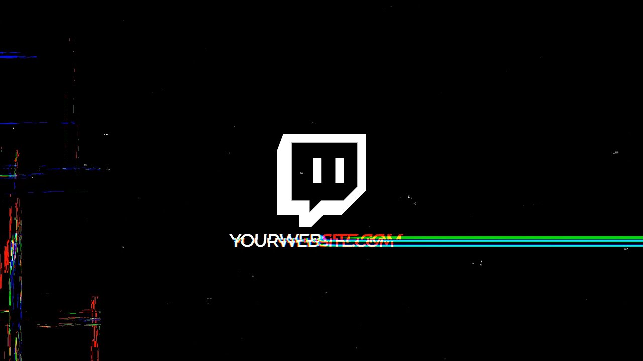 Glitch Youtube Channel Intro - After Effects Project