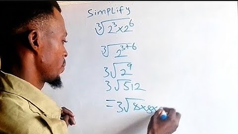 How to simplify indices #maths