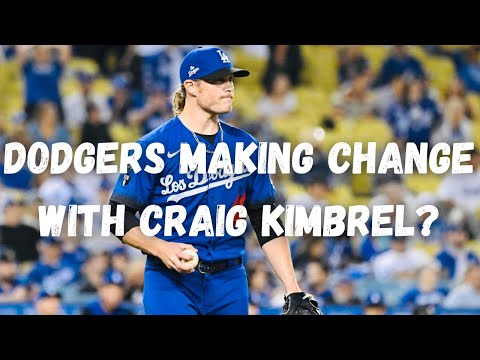 Craig Kimbrel out as Dodgers closer and off postseason roster? 