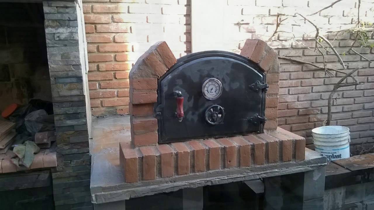 Construcción de Parrilla y horno de barro. - YouTube
