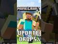 Minecraft's Update drops.... #minecraft