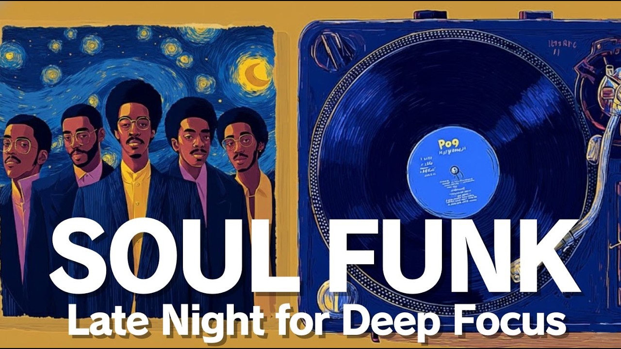 💿Vintage Soul Funk for Deep Focus [Side A] 🌙 Midnight Chill