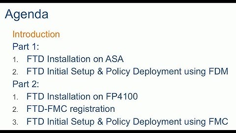 NGFW FTD Installation and Policy Deployment on Cisco ASA- live on hardware #ASA #ftd #security