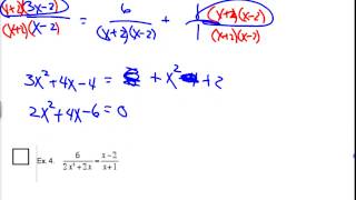 8 6 Solving Rational Equations