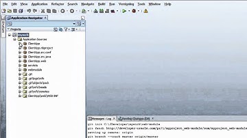 Oracle Developer Cloud Service: Cloning a Git Repository Using Oracle JDeveloper