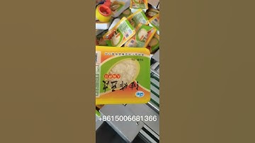 modified atmosphere packaging machine bean curd