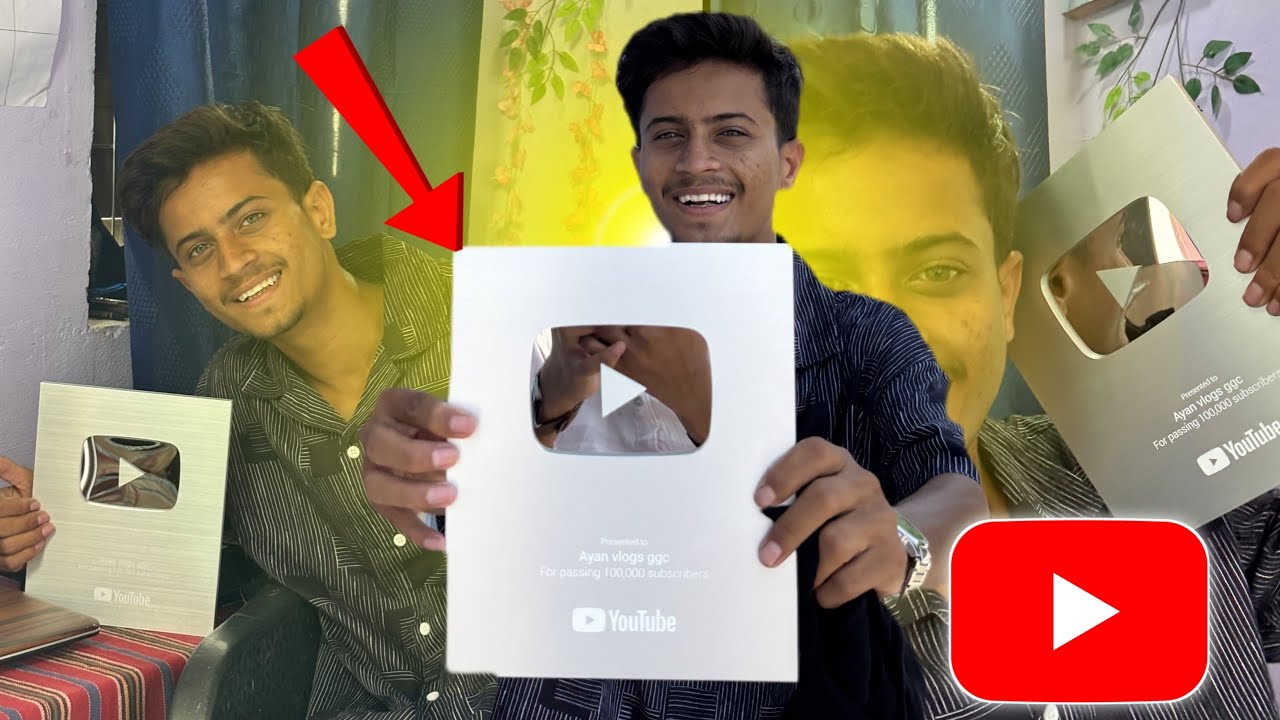 Finally, silver play button😱 aa gaya || #rajasthan