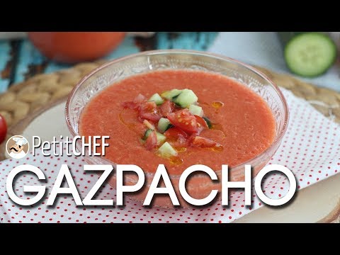 Video: Come Fare La Zuppa Di Gazpacho