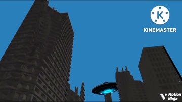 UFO ATTACK!!!! prisma 3D animation