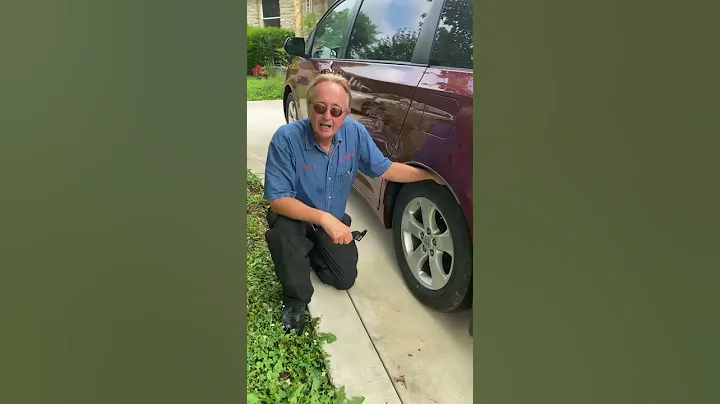 Never Check Your Tires Like This