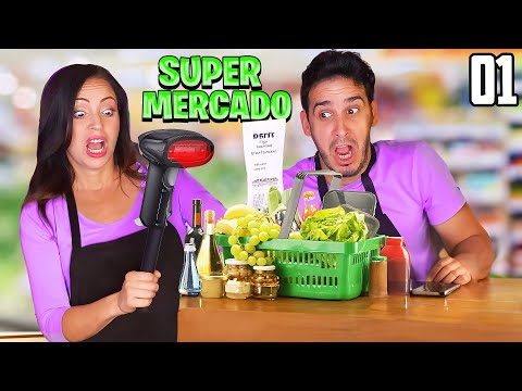 NOS ABRIMOS UN SUPERMERCADO ! SUPERMARKET SIMULATOR #1